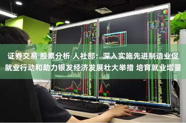 证券交易 股票分析 人社部：深入实施先进制造业促就业行动和助力银发经济发展壮大举措 培育就业增量