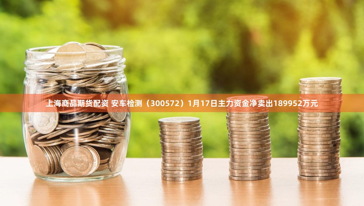上海商品期货配资 安车检测（300572）1月17日主力资金净卖出189952万元
